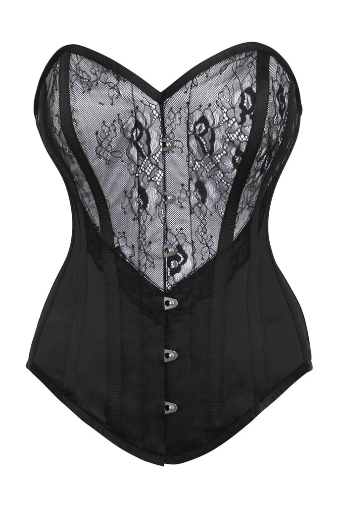 Black Cotton Expert Waist Training Waspie Corset