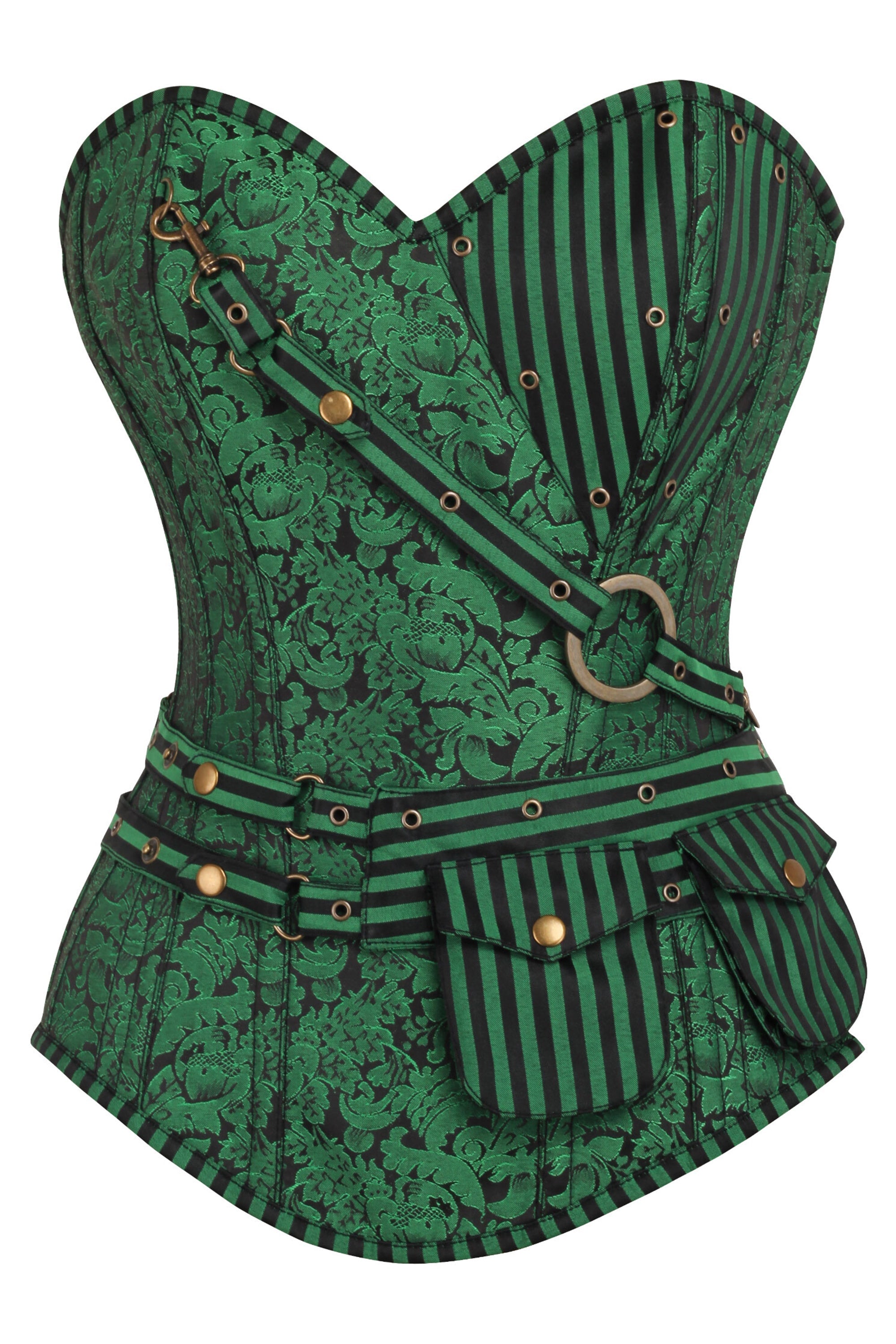 steampunk corset top