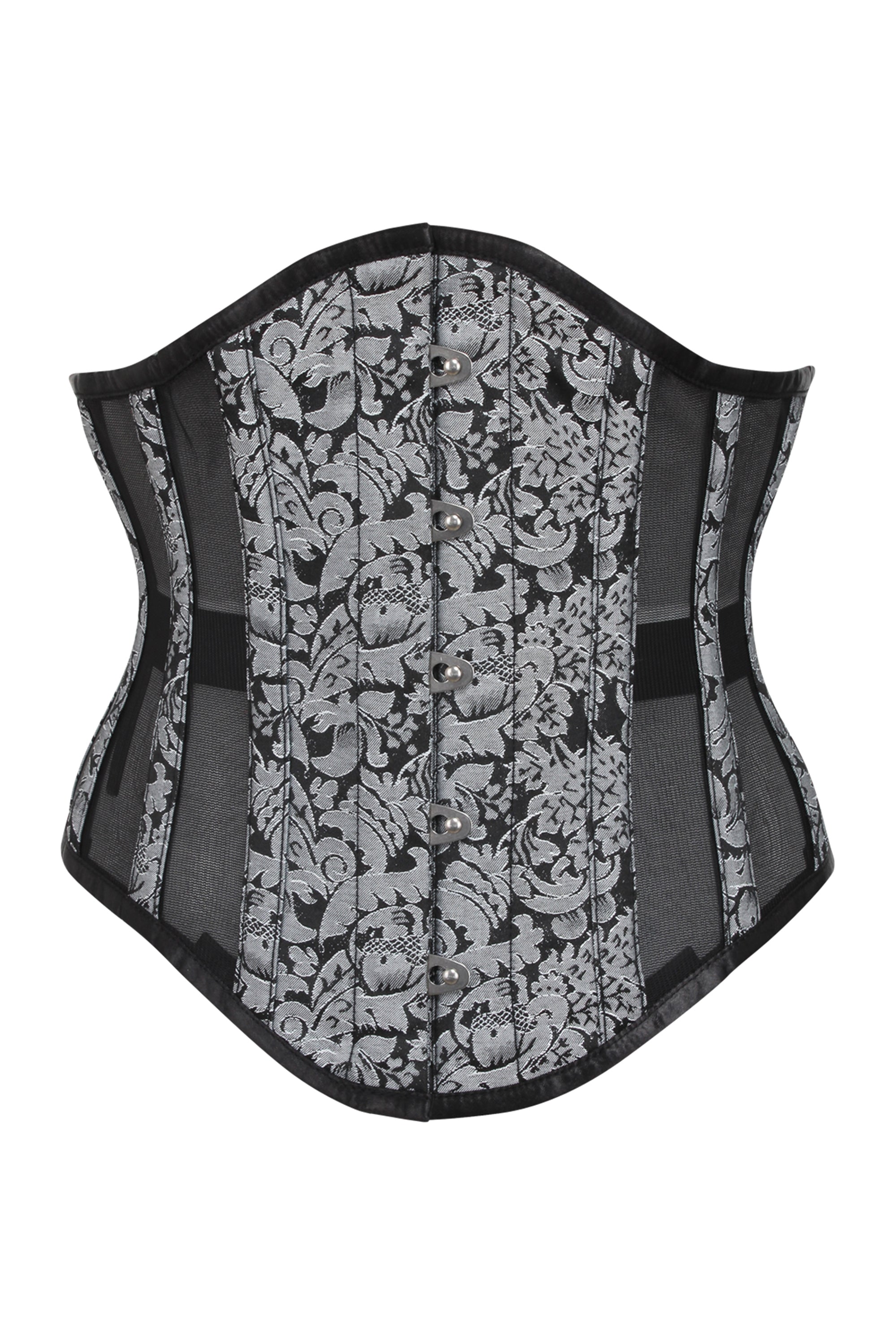 Corset Underbust Vertical Invisible Mesh