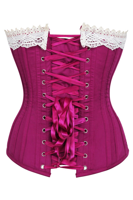 Pink Cotton Striped Corset Top – Story Of India
