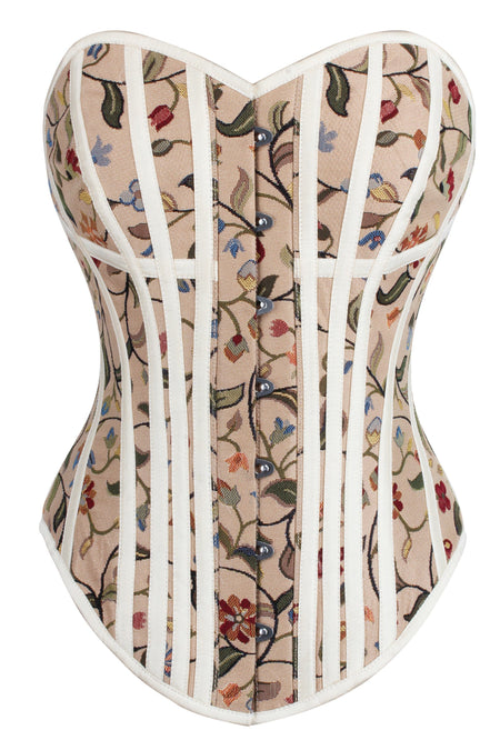 Corset Story WTS823 Historically Inspired Floral Print Overbust Corset