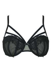 Pour Moi - Strapped Underwired Bra - Black