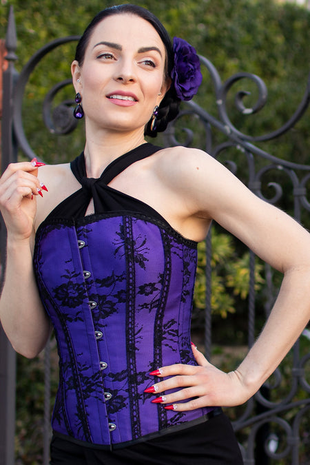 Purple Gothic Instant Shape Corset