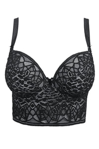 Freya - Soiree Lace Black Underwire Bralette
