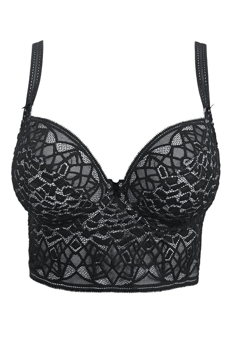 Freya - Soiree Lace Black Underwire Bralette