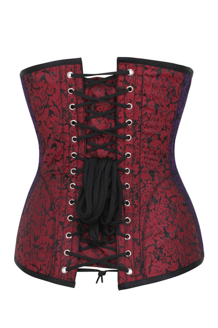 Multi-coloured Brocade Underbust Longline