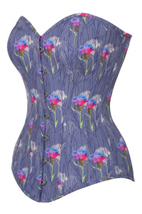 Corset Story CSFT173 Floating Floral Longline Overbust Corset