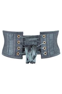 Charcoal Grey Waspie Belt