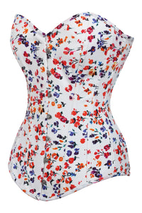 Floral Ditsy Longline Overbust Corset