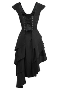 Little Black Corseted Dress
