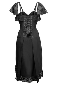 Evening Black Corset Dress
