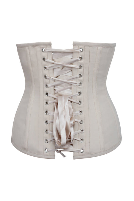 Champagne Cotton Longline Underbust