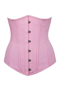 Pink Cotton Longline Underbust