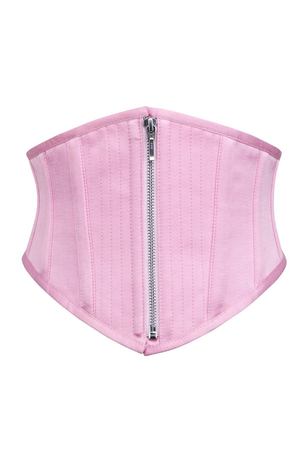 Pink Satin Waspie Belt