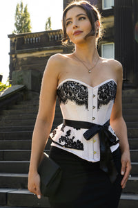 Prom Corset with Sash