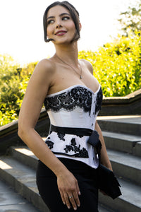 Prom Corset with Sash