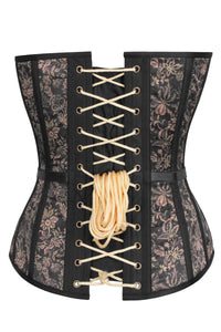 Steampunk Buckled Corset