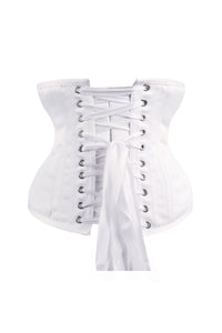 Instant Shape White Satin Underbust