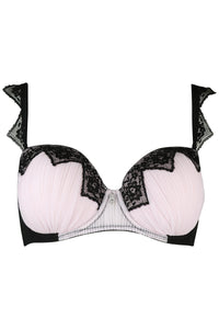Pour Moi - Voila Padded Underwired Bra - Pink/Black